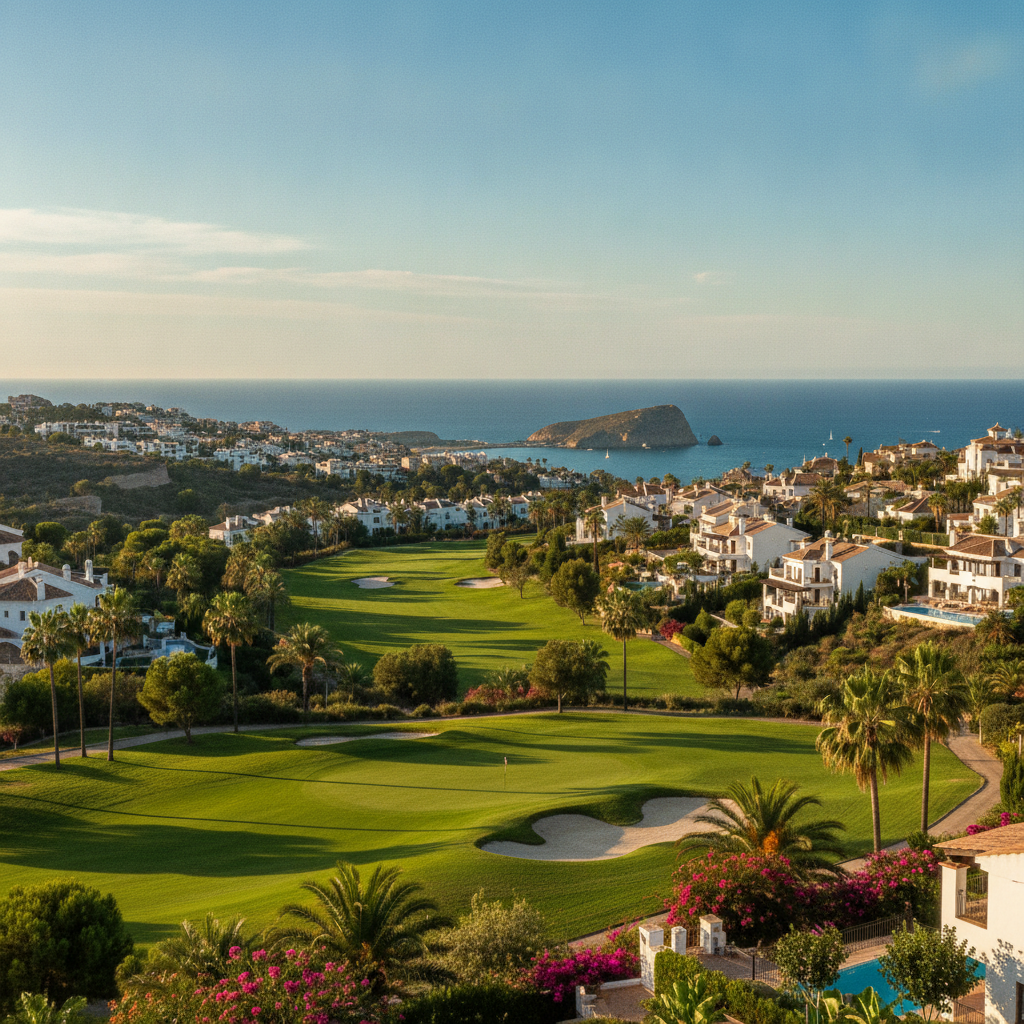 Torrequebrada: The privilege of living between the golf greens and the blue sea