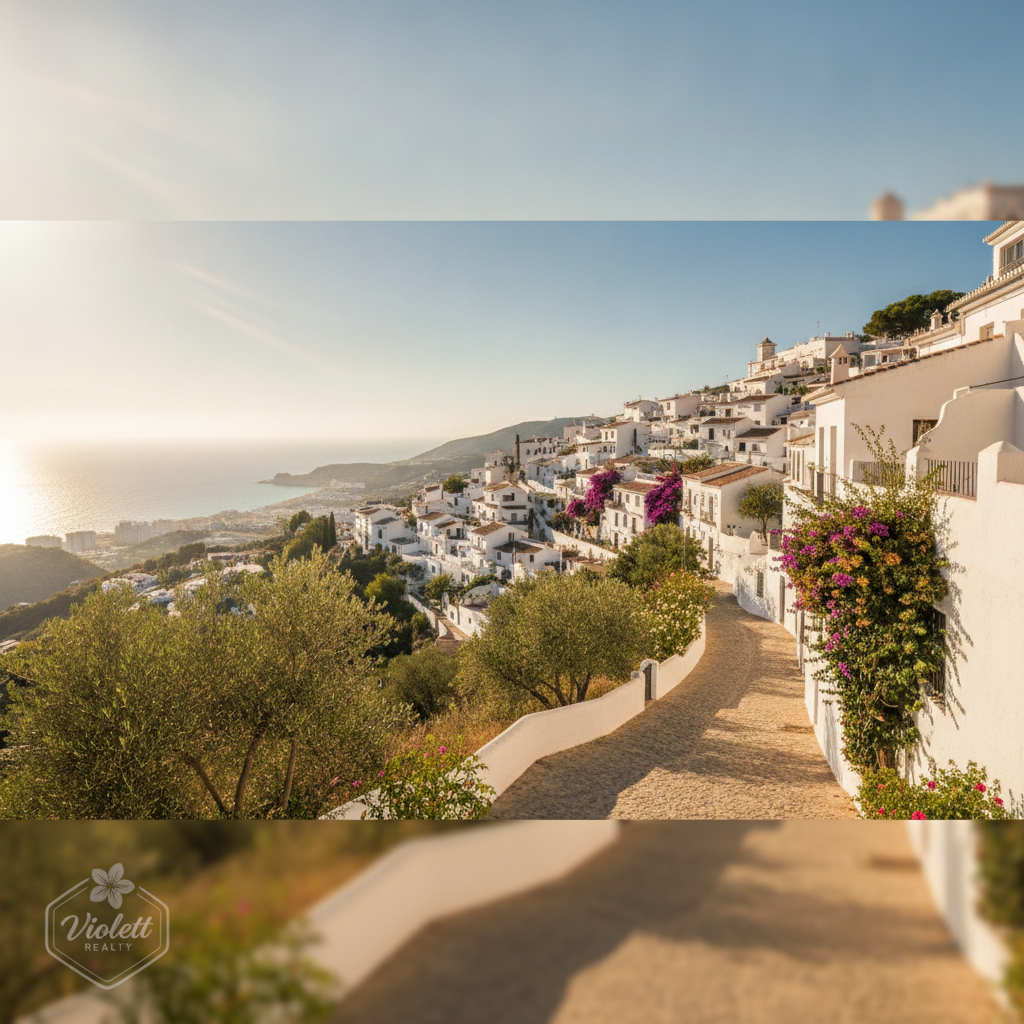 Mijas Pueblo: The white of the houses that brightens your new chapter
