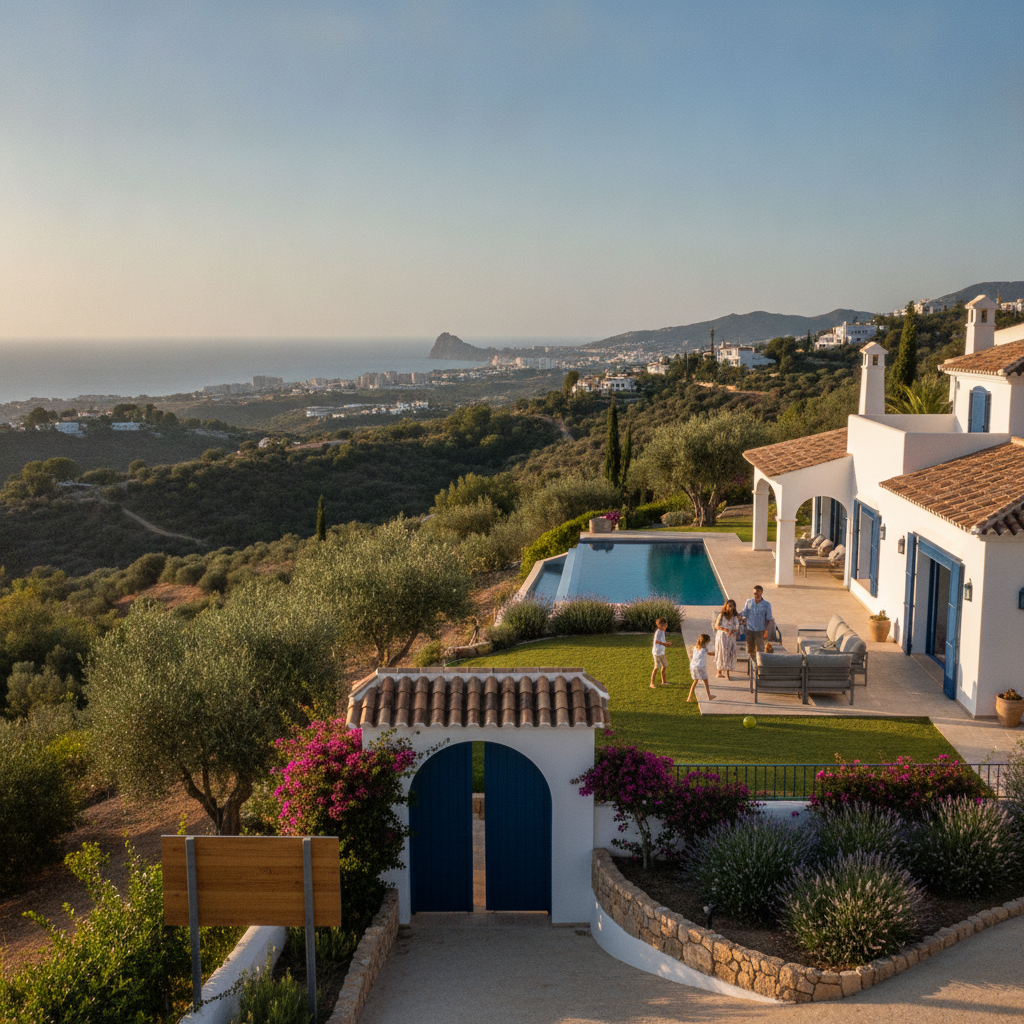A Peaceful Retreat in Mijas: The Emotional Space Your Family Deserves