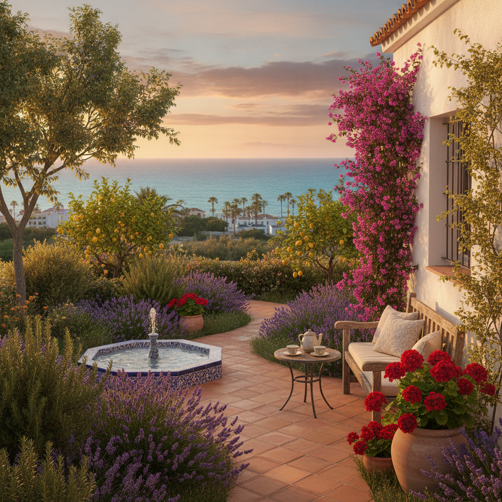 The Mediterranean Garden: Your Personal Therapy of Colors and Scents
